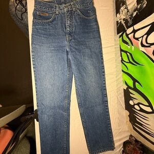 Puma Blue Straight Leg Jeans
